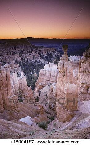 Stock Photo - Thor's Hammer, Bryce Canyon National Park. Fotosearch