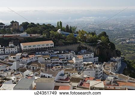 Viewpoint over Ronda to the coast, Málaga province, Andalucia, Spain View Large Photo Image Stock Photo - Viewpoint over Ronda to the coast, Málaga province, Andalucia, Spain. Fotosearch