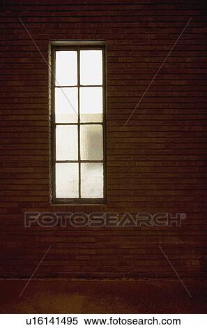Window on a brick wall View Large Photo Image Stock Photography - Window on a brick wall. Fotosearch