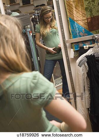 Woman shopping View Large Photo Image Stock Photograph - Woman shopping. Fotosearch