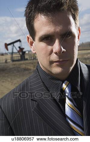 Stock Photo - Businessman portrait. Fotosearch