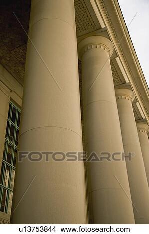 Picture - Columned Building. Fotosearch