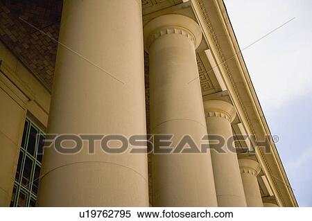 Columned Building View Large Photo Image Stock Photography - Columned Building. Fotosearch