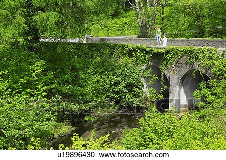 Couple on a bridge View Large Photo Image Stock Image - Couple on a bridge. Fotosearch