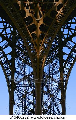 Stock Image - Eiffel Tower Abstract. Fotosearch