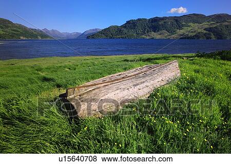Loch Dulch, Scotland View Large Photo Image Stock Photo - Loch Dulch, Scotland. Fotosearch