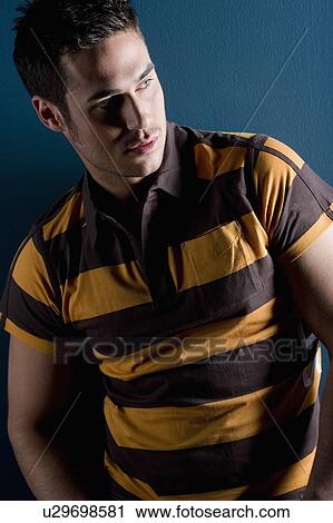 Man in Rugby Shirt View Large Photo Image Stock Image - Man in Rugby Shirt. Fotosearch