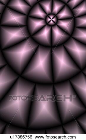 Stock Photograph - Mauve kaleidoscope . Fotosearch