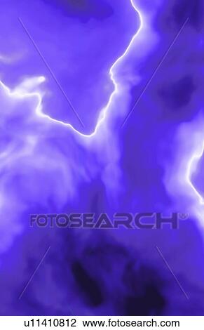 Stock Image - Moody blue abstract. Fotosearch