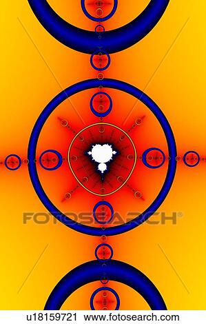 Stock Image - Multi-coloured abstract. Fotosearch