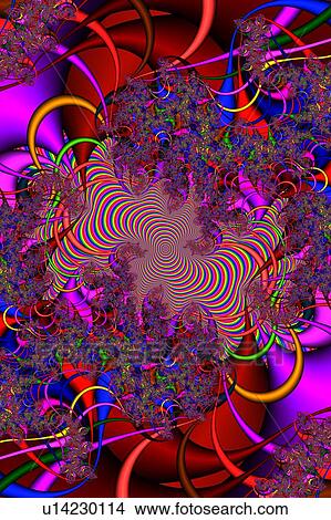 Picture - Multicolored abstract. Fotosearch