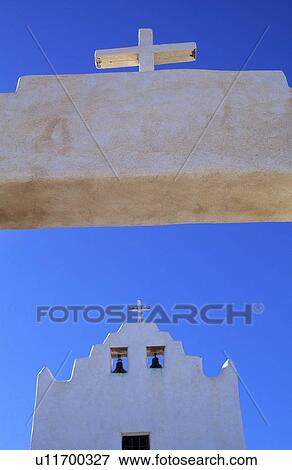 Stock Photo - Old spanish mission. Fotosearch