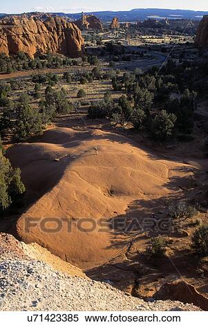 Stock Photography - Red rock formations in canyon country. Fotosearch
