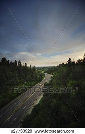 Stock Photo - Rural highway deserted. Fotosearch
