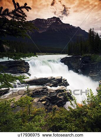 Stock Photography - Scenic waterfall. Fotosearch