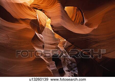 Stock Photo - Upper Antelope Slot Canyon. Fotosearch