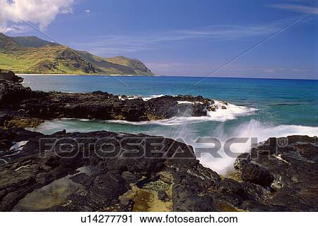 Waianae Shore View Large Photo Image Stock Image - Waianae Shore. Fotosearch