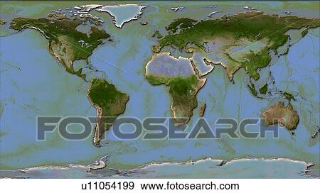 World Map Illustration View Large Photo Image Stock Photo - World Map Illustration. Fotosearch