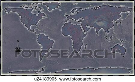 World Map Illustration View Large Photo Image Stock Photography - World Map Illustration. Fotosearch