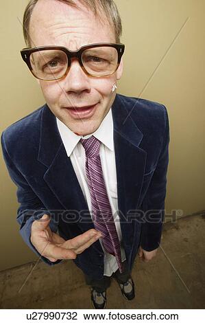Stock Image - A bad salesman. Fotosearch