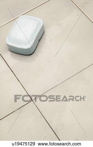 Stock Photo - A bar of soap. Fotosearch