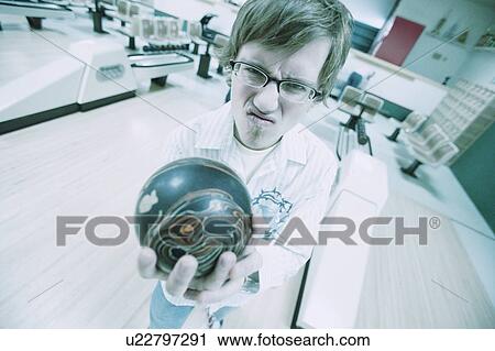 Stock Image - A bowling game. Fotosearch