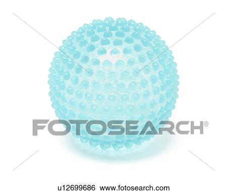 Stock Photograph - A bumpy ball. Fotosearch
