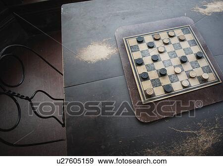 A checker board View Large Photo Image Stock Photo - A checker board. Fotosearch