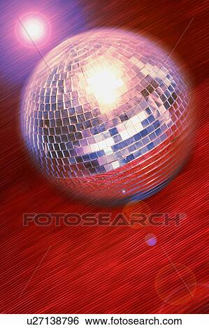 Stock Photograph - A disco ball. Fotosearch