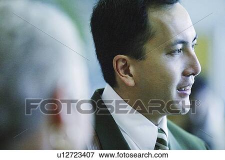 Stock Photo - A discussion. Fotosearch
