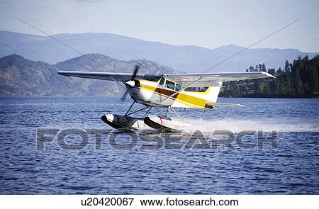 A float plane View Large Photo Image Stock Photo - A float plane. Fotosearch