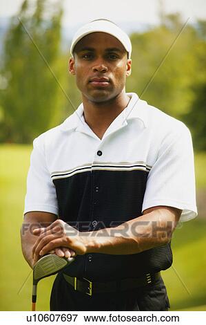 A golfer View Large Photo Image Stock Photo - A golfer. Fotosearch
