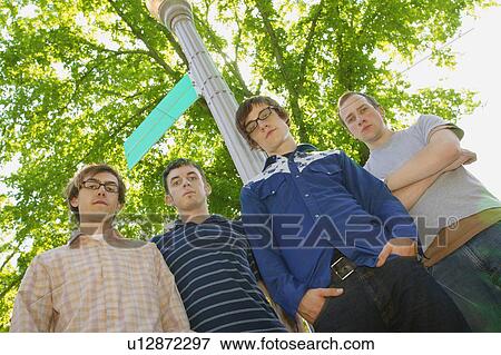 Stock Photo - A group of young adults. Fotosearch