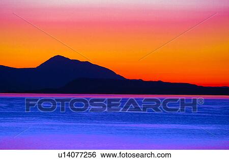 A mountain silhouette View Large Photo Image Stock Photograph - A mountain silhouette. Fotosearch