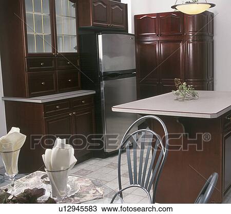 Stock Image - A new kitchen. Fotosearch