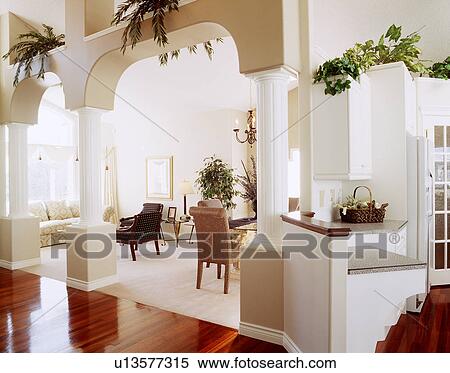 Stock Photography - A ritzy home. Fotosearch