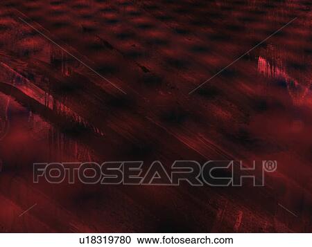 Stock Image - A spotted red background. Fotosearch