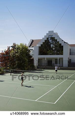 A tennis game View Large Photo Image Stock Photography - A tennis game. Fotosearch