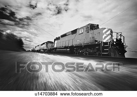 Picture - A train. Fotosearch