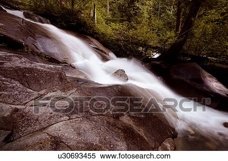 Stock Photography - A waterfall. Fotosearch