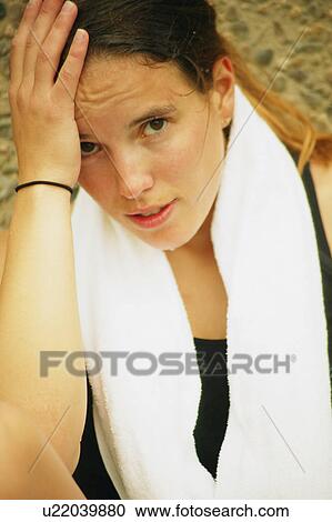 An athlete after a game View Large Photo Image Stock Image - An athlete after a game. Fotosearch