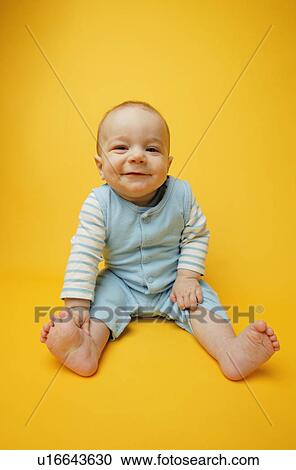 Baby smirks View Large Photo Image Stock Image - Baby smirks. Fotosearch
