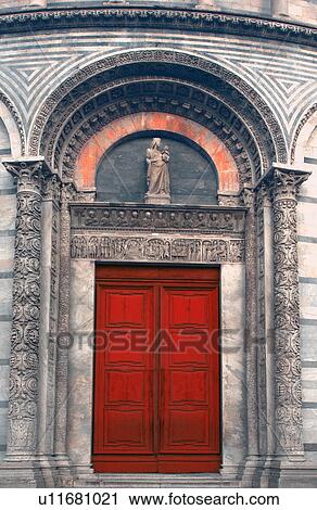 Baptistery Door Leaning Tower of Pisa Tuscany Italy View Large Photo Image Stock Image - Baptistery Door Leaning Tower of Pisa Tuscany Italy. Fotosearch