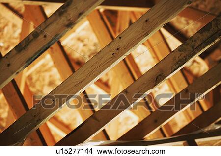 Picture - Beams of building. Fotosearch