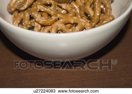 Bowl of pretzels View Large Photo Image Stock Image - Bowl of pretzels. Fotosearch