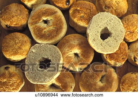 Picture - Cakes, buns and bagels. Fotosearch