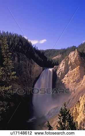 Canyon waterfall View Large Photo Image Stock Image - Canyon waterfall. Fotosearch
