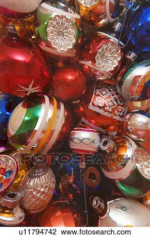 Stock Image - Christmas balls. Fotosearch