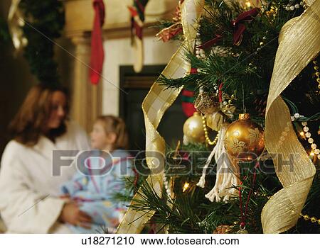 Stock Image - Christmas morning. Fotosearch