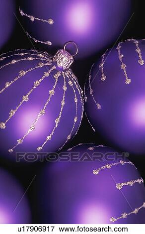Stock Photo - Christmas tree decorations. Fotosearch